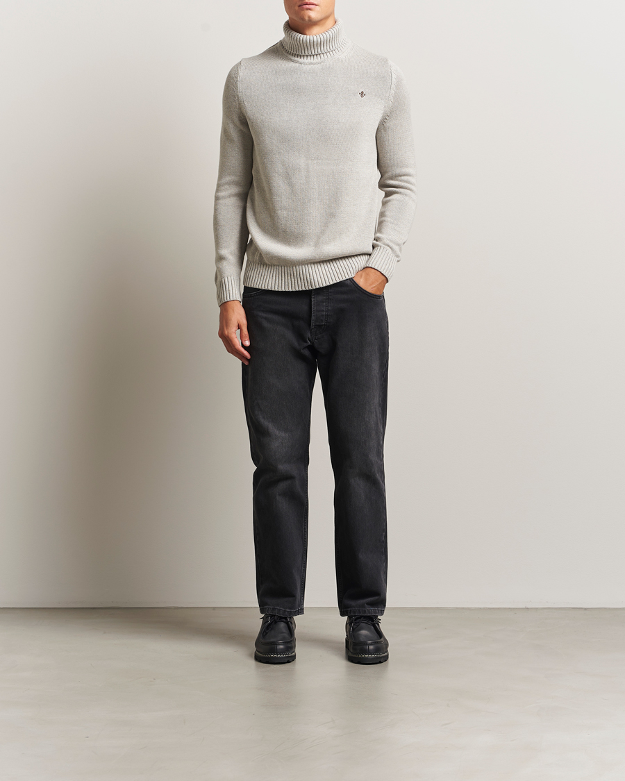 Herren | Pullover | Morris | Howard Roller Neck Khaki