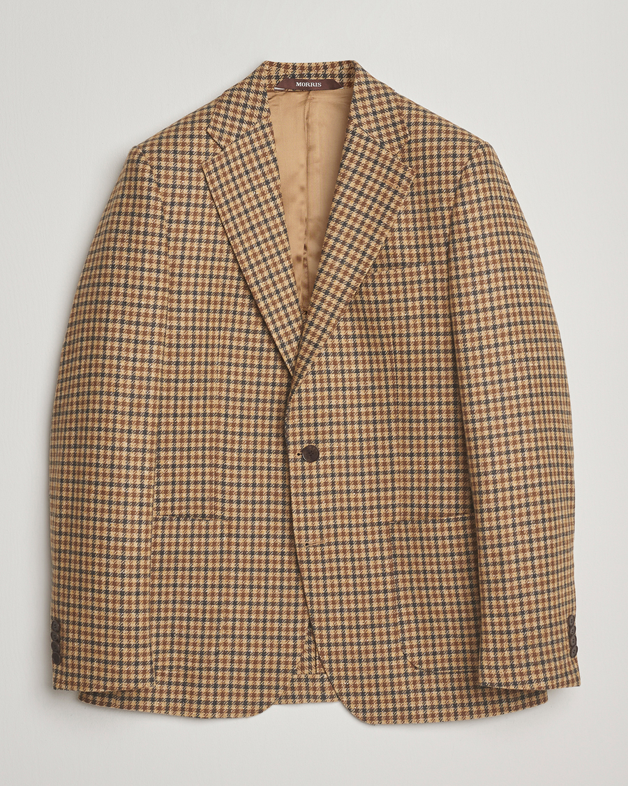 Herren | Sakkos | Morris | Wool Sport Check Jacket Brown