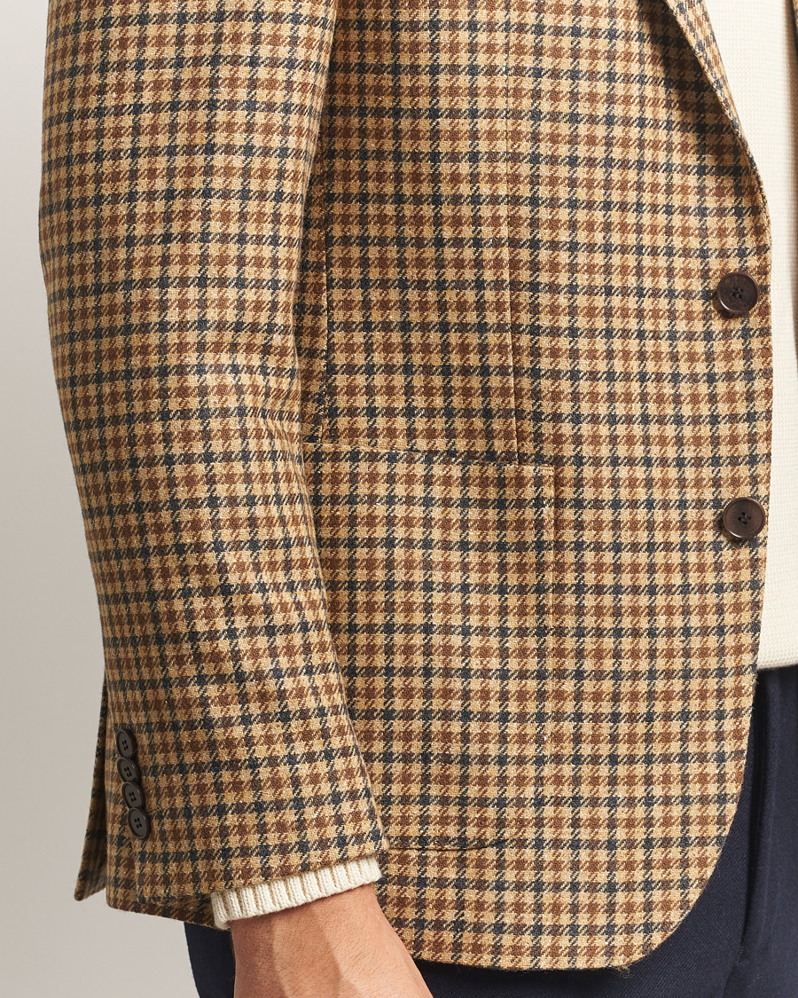 Herren | Sakkos | Morris | Wool Sport Check Jacket Brown