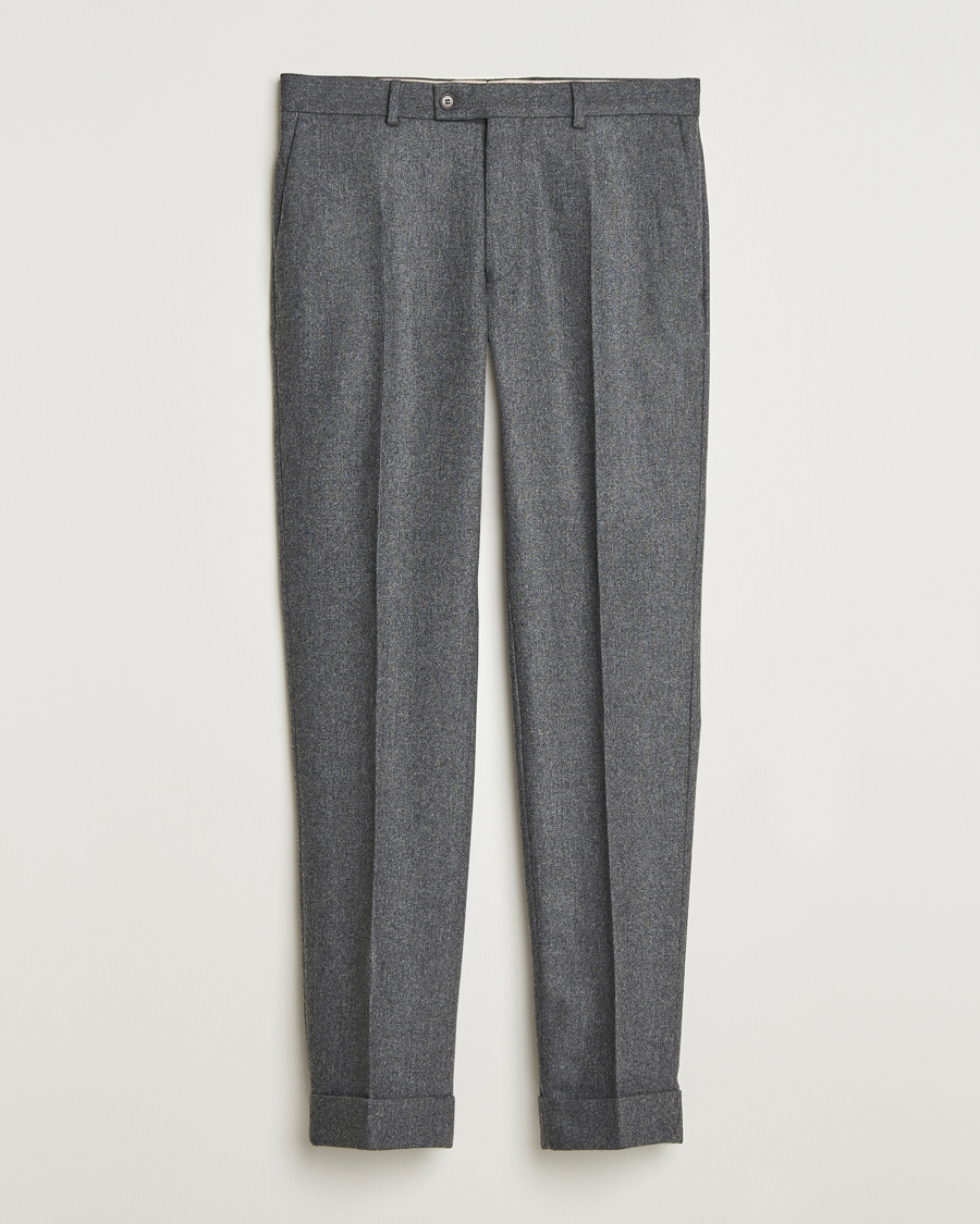 Herren | Hosen | Morris | Jack Flannel Trousers Grey