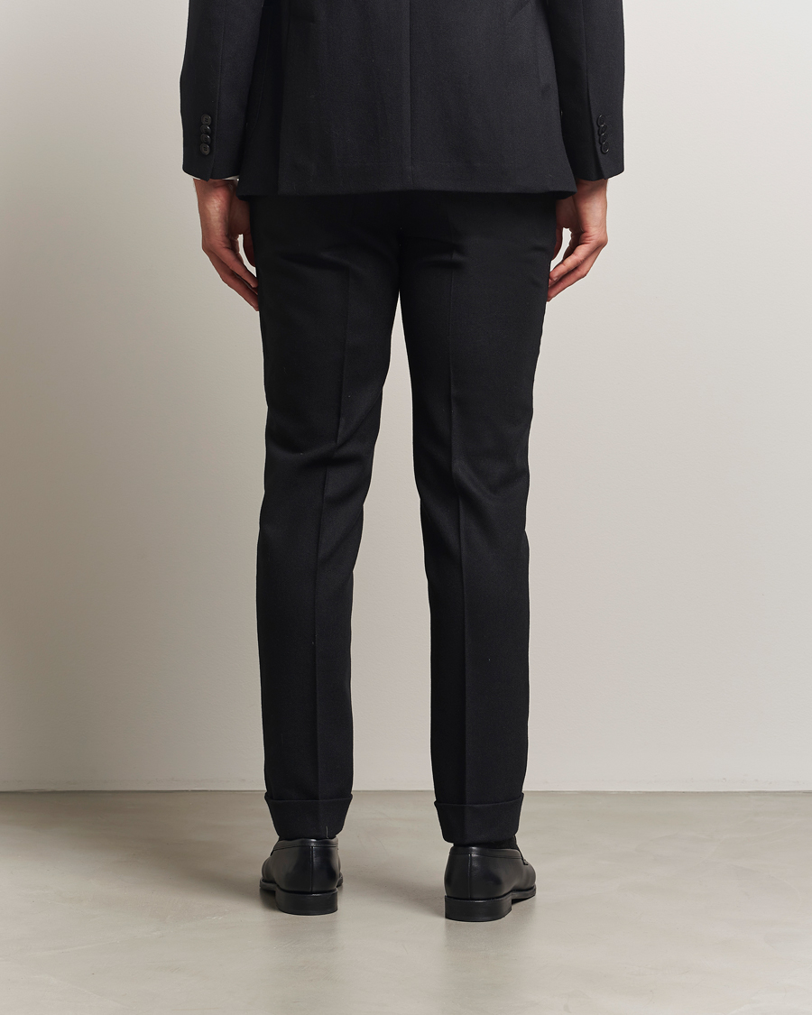 Herren | Hosen | Morris | Jack Flannel Trousers Black