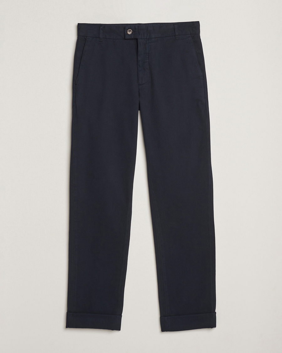 Herren | Hosen | Morris | Jack Soft Twill Trousers Blue