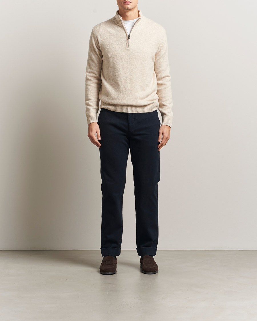 Herren | Hosen | Morris | Jack Soft Twill Trousers Blue