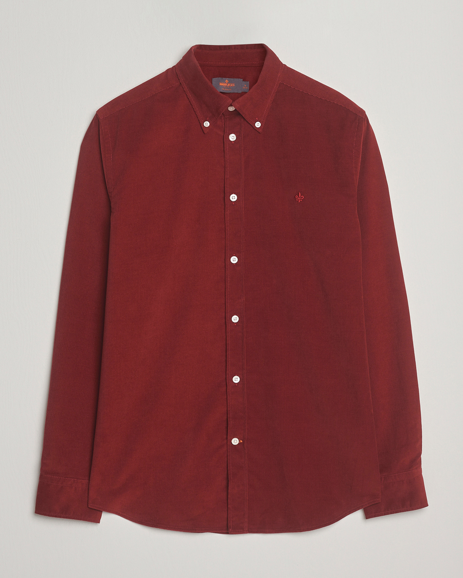 Herren | Hemden | Morris | Douglas Corduroy Shirt Red