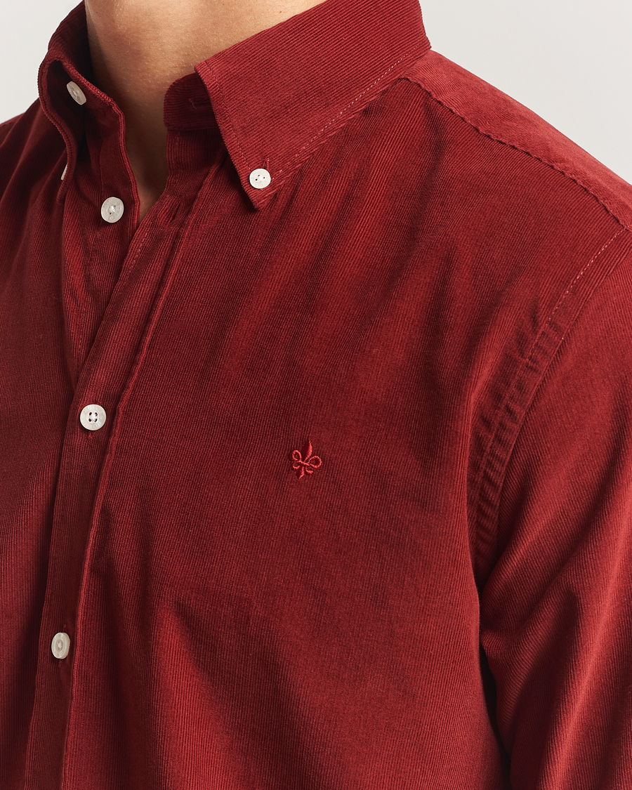Herren | Hemden | Morris | Douglas Corduroy Shirt Red