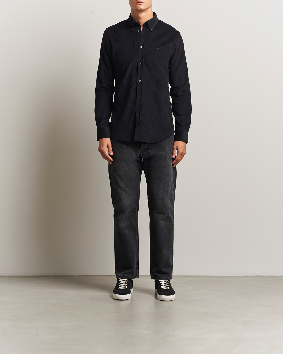 Herren | Hemden | Morris | Douglas Corduroy Shirt Grey