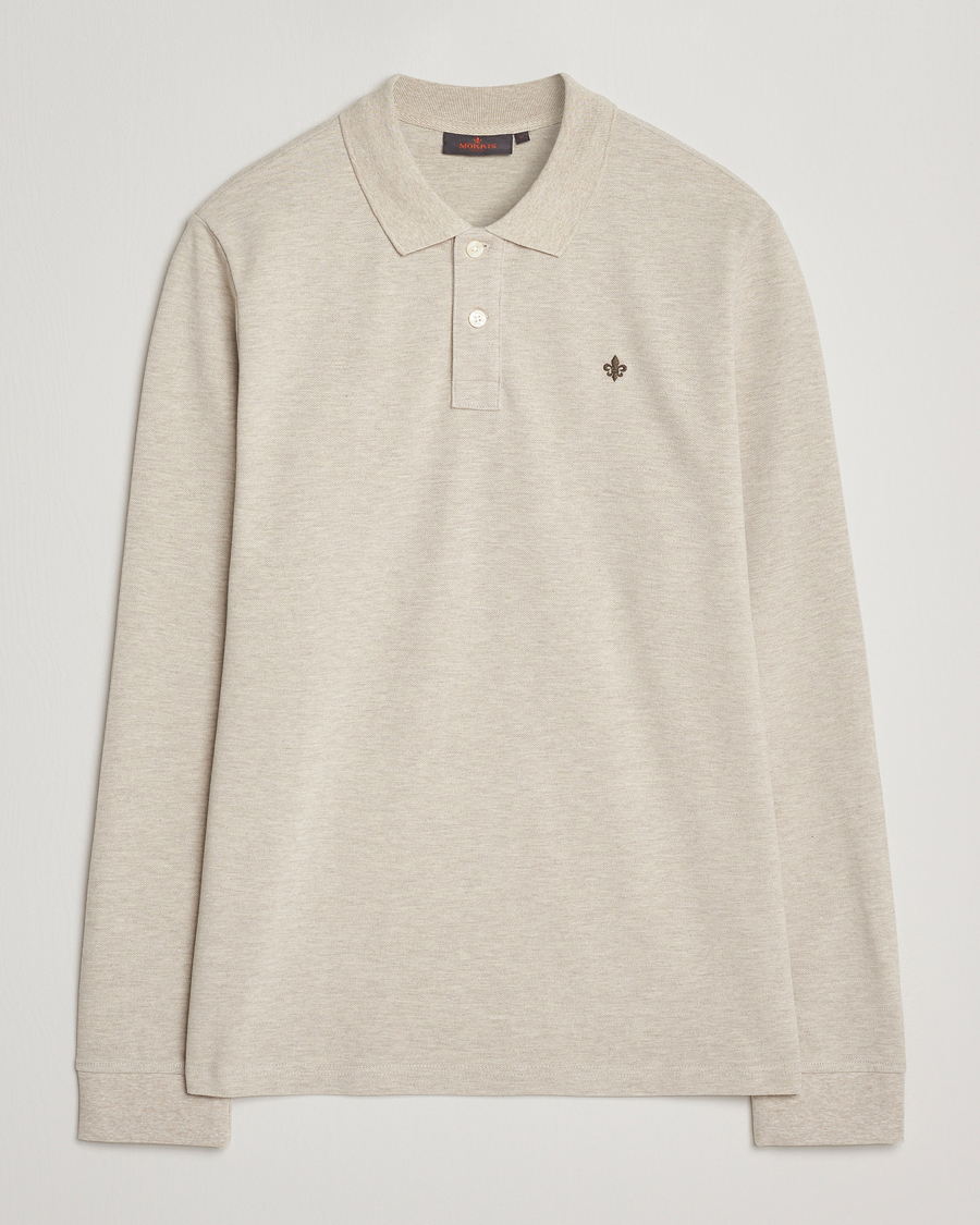 Herren | Poloshirts | Morris | Camden Long Sleeve Polo Shirt Khaki