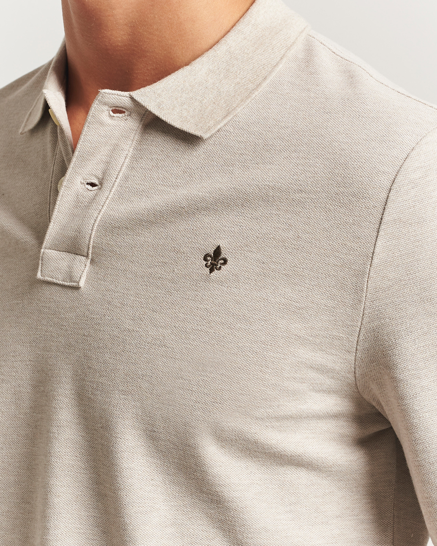 Herren | Poloshirts | Morris | Camden Long Sleeve Polo Shirt Khaki