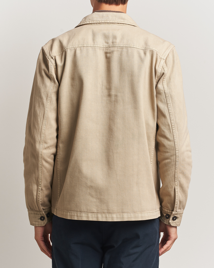 Herren | Hemden | Morris | Alain Twill Shirt Jacket Khaki