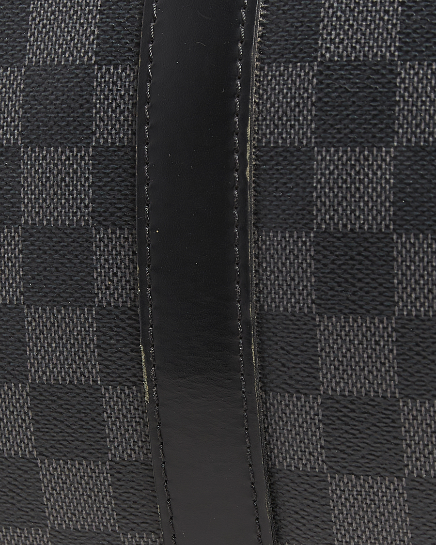Herren | Louis Vuitton Pre-Owned Keepall Bandoulière 55 Damier Graphite | Louis Vuitton Pre-Owned | Keepall Bandoulière 55 Damier Graphite