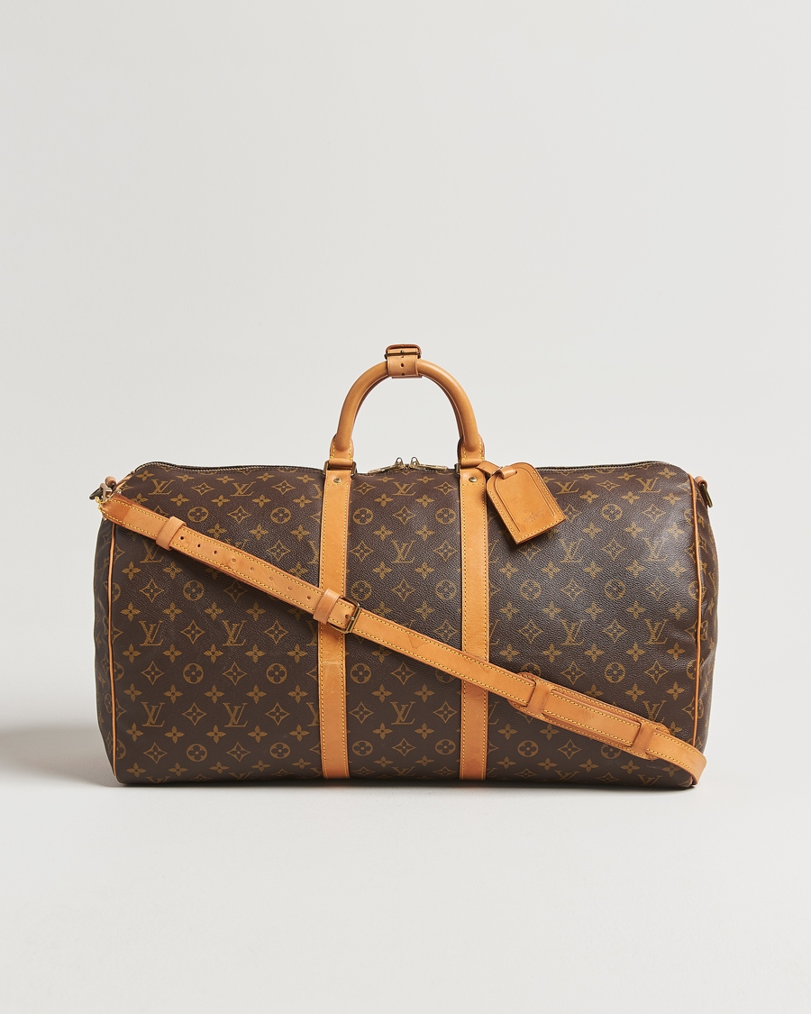 Herren | Louis Vuitton Pre-Owned Keepall Bandoulière 55 Monogram | Louis Vuitton Pre-Owned | Keepall Bandoulière 55 Monogram
