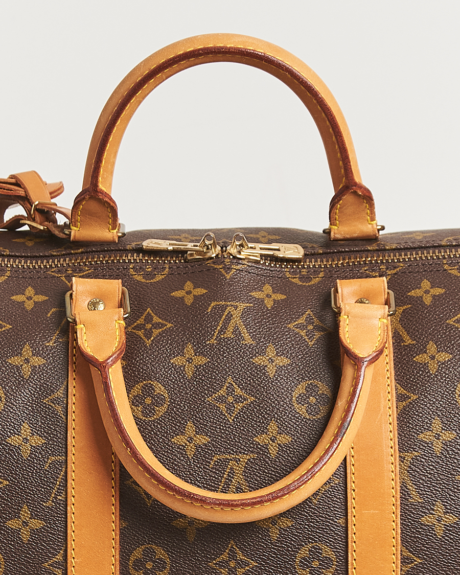 Herren | Louis Vuitton Pre-Owned Keepall Bandoulière 55 Monogram | Louis Vuitton Pre-Owned | Keepall Bandoulière 55 Monogram