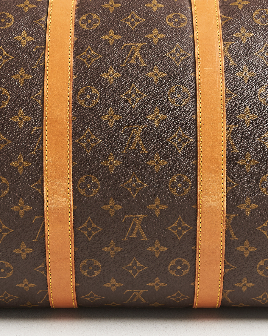 Herren | Louis Vuitton Pre-Owned Keepall Bandoulière 55 Monogram | Louis Vuitton Pre-Owned | Keepall Bandoulière 55 Monogram