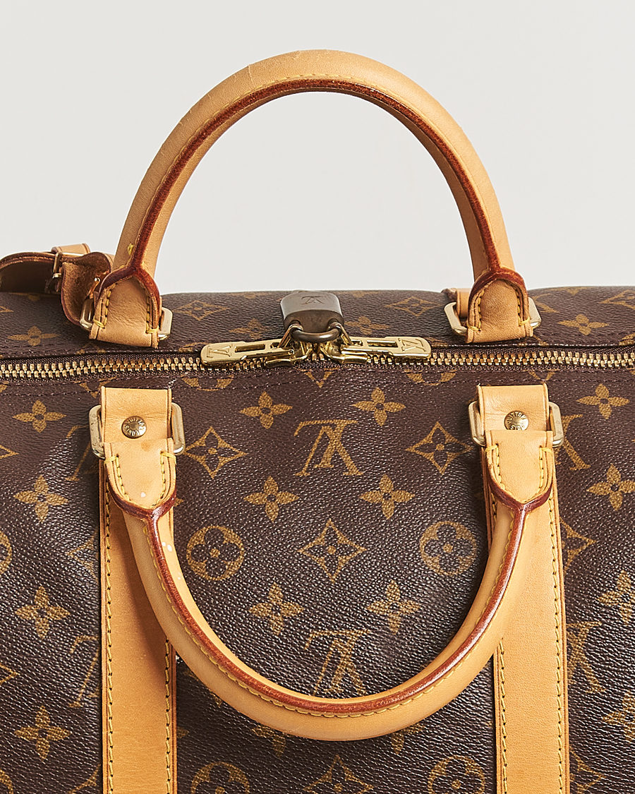 Herren | Louis Vuitton Pre-Owned Keepall Bandoulière 55 Monogram | Louis Vuitton Pre-Owned | Keepall Bandoulière 55 Monogram
