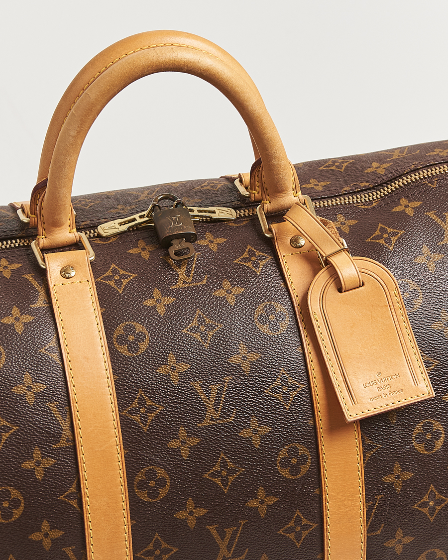 Herren | Louis Vuitton Pre-Owned Keepall Bandoulière 55 Monogram | Louis Vuitton Pre-Owned | Keepall Bandoulière 55 Monogram