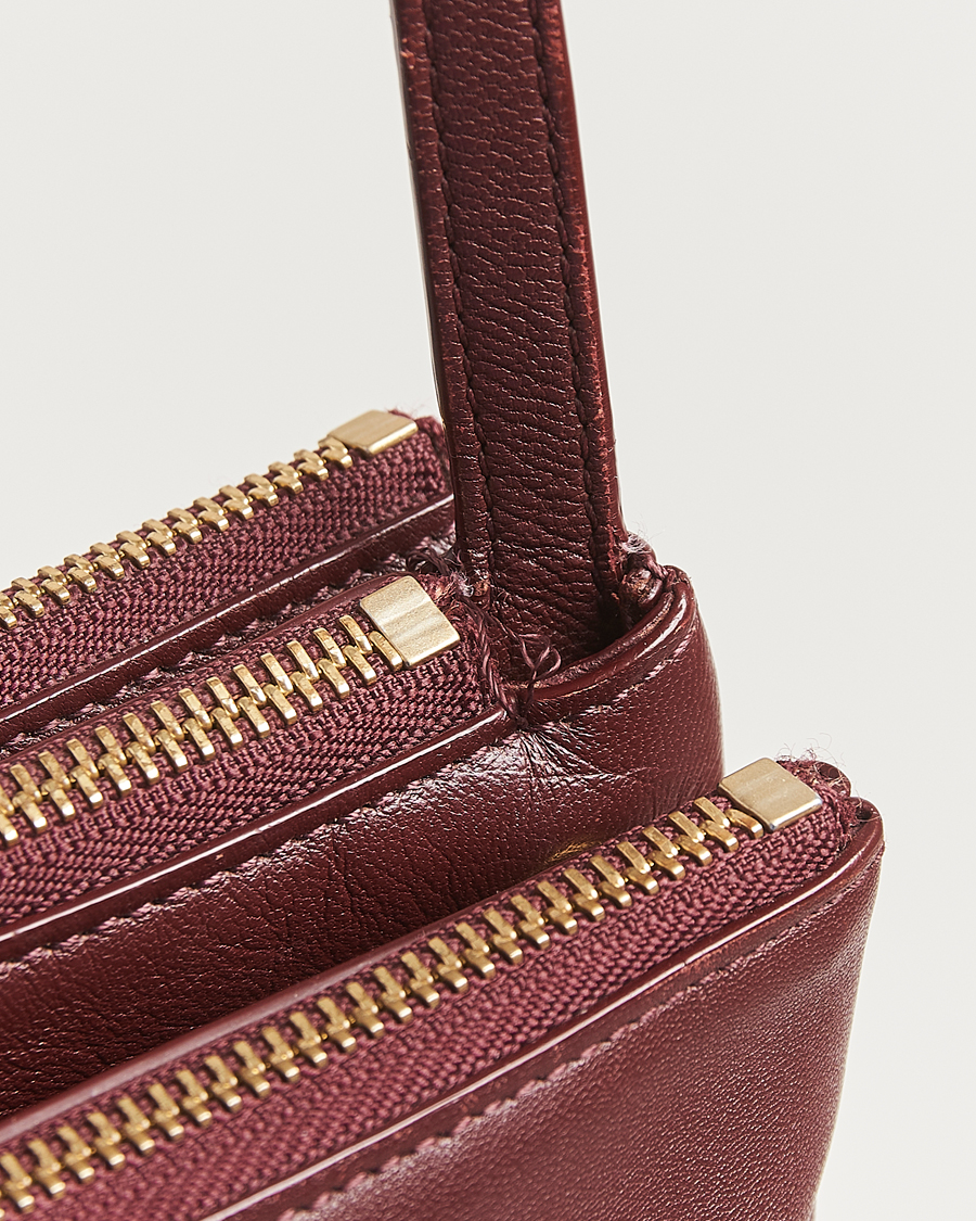 Herren | Celine Pre-Owned Trio Bag Medium Bordeaux | Celine Pre-Owned | Trio Bag Medium Bordeaux