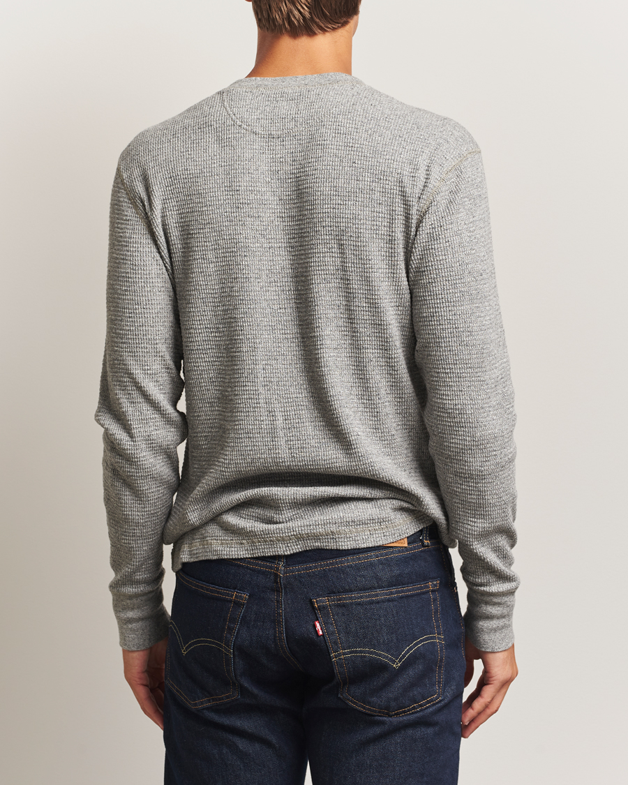 Herren | Pullover | RRL | Long Sleeve Henley Grey