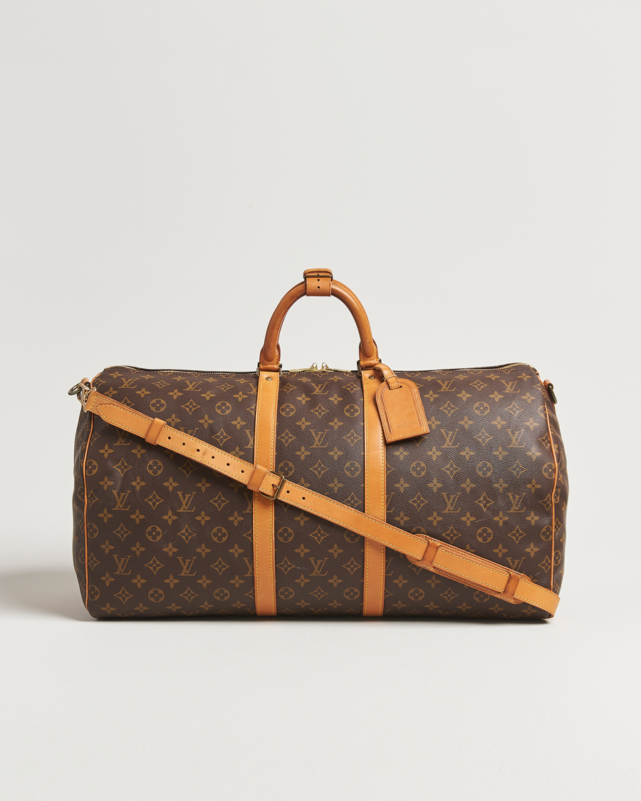 Herren | Louis Vuitton Pre-Owned Keepall Bandoulière 55 Monogram | Louis Vuitton Pre-Owned | Keepall Bandoulière 55 Monogram