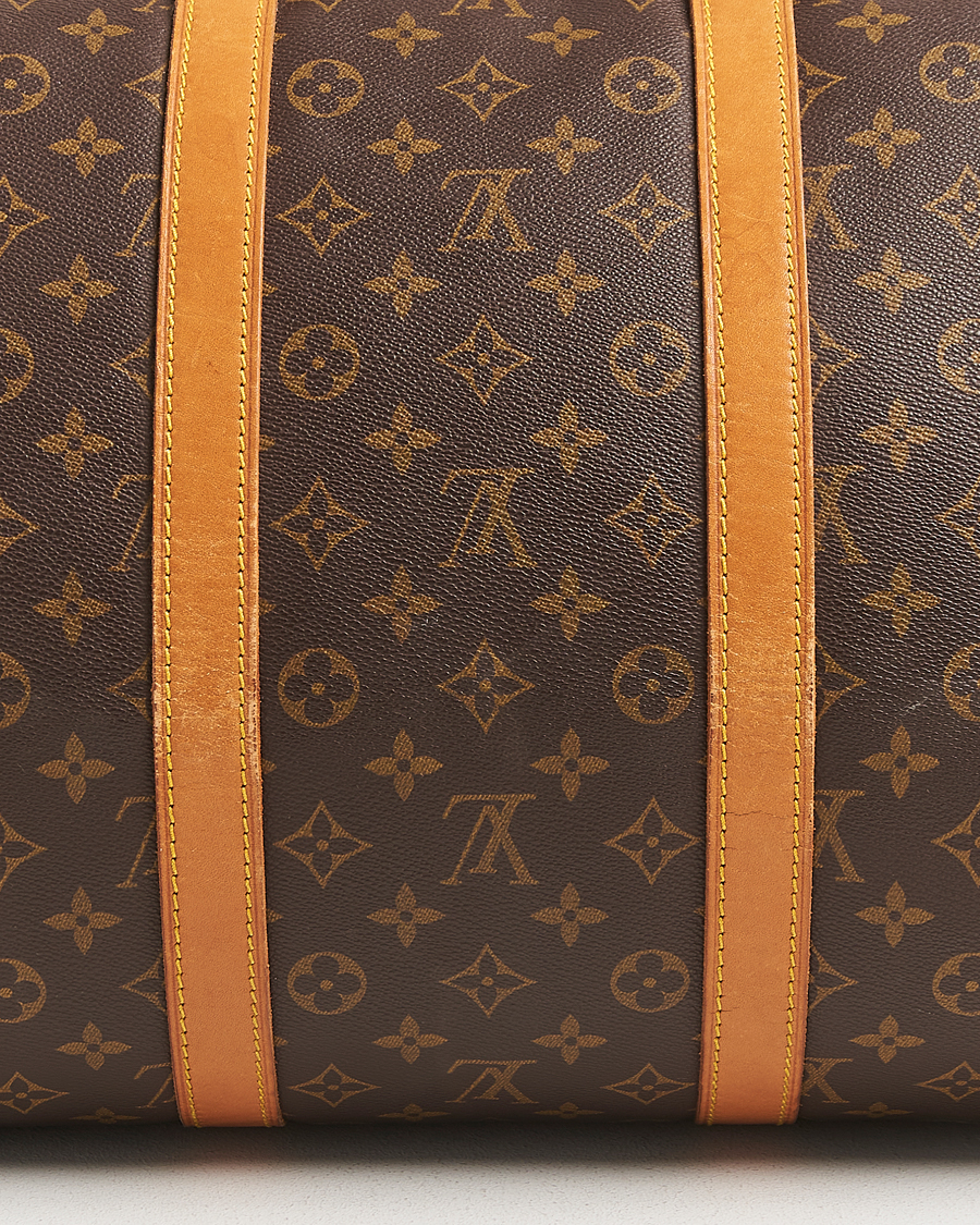Herren | Louis Vuitton Pre-Owned Keepall Bandoulière 55 Monogram | Louis Vuitton Pre-Owned | Keepall Bandoulière 55 Monogram