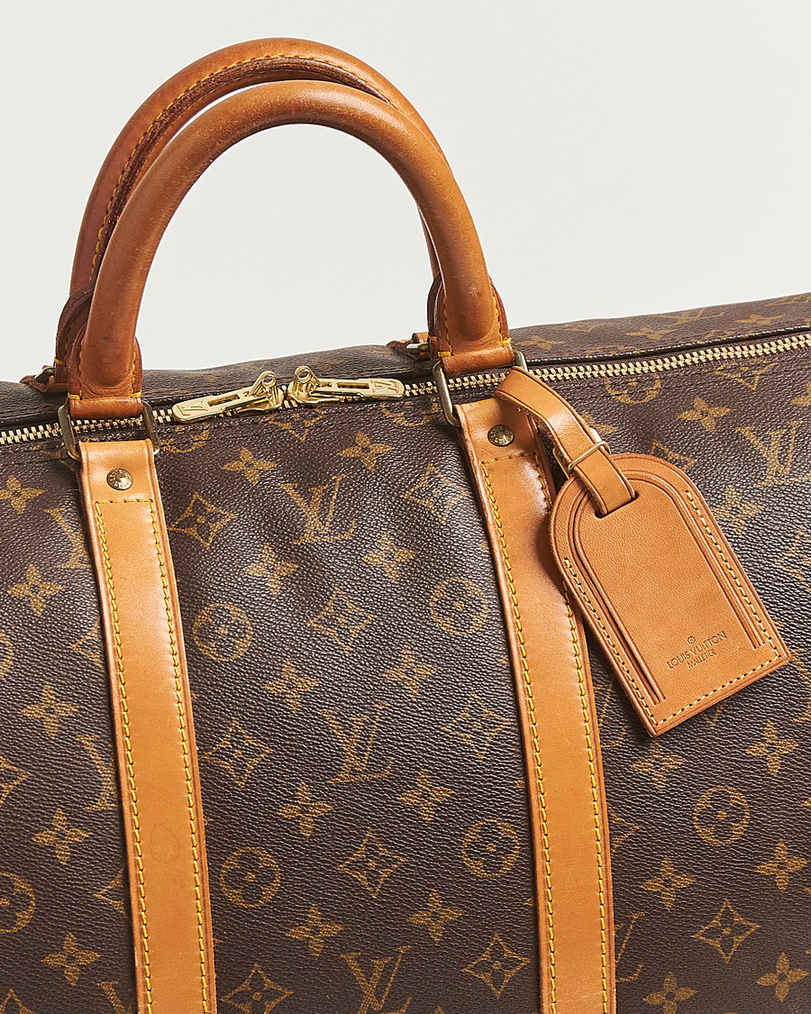 Herren | Louis Vuitton Pre-Owned Keepall Bandoulière 55 Monogram | Louis Vuitton Pre-Owned | Keepall Bandoulière 55 Monogram