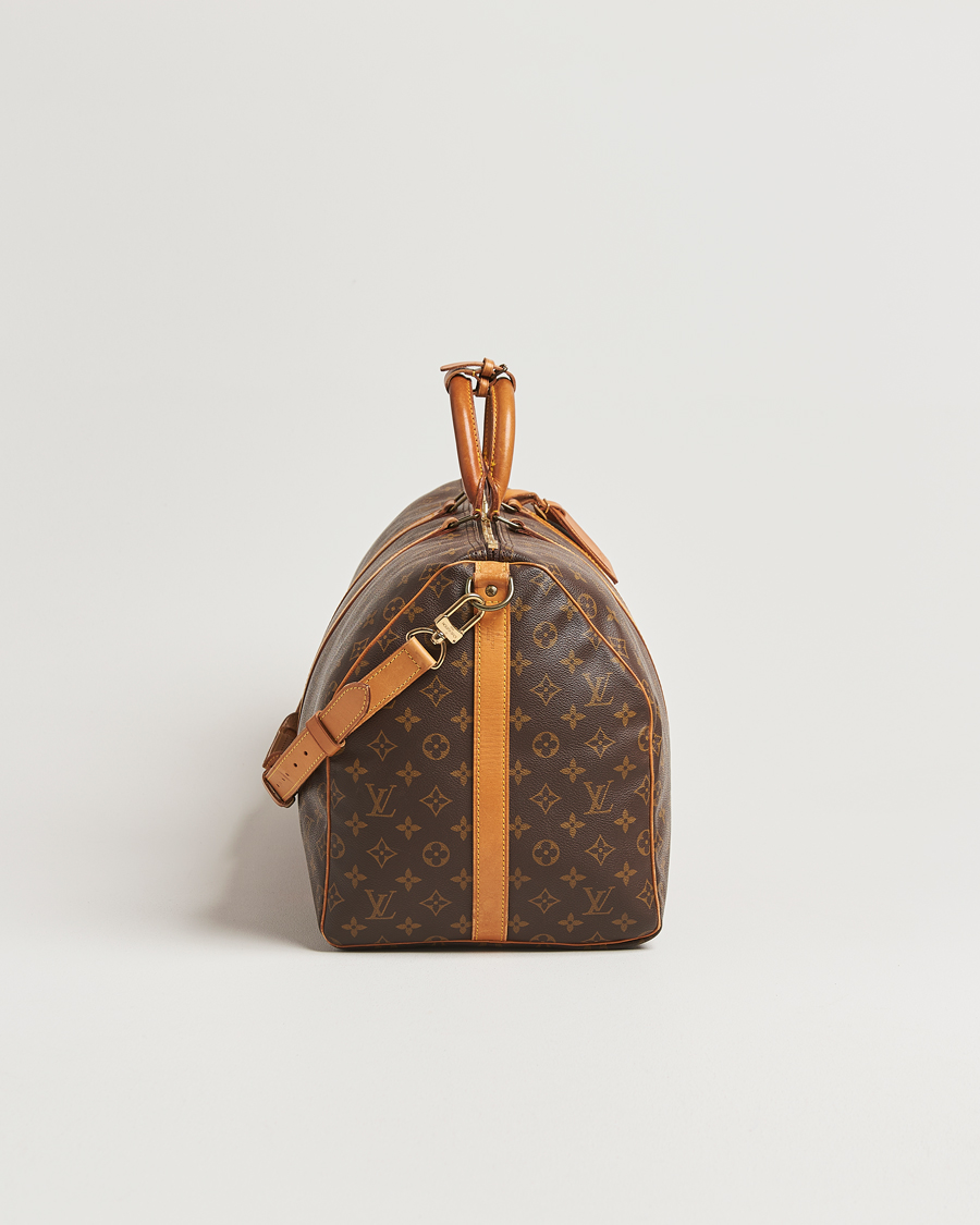 Herren | Louis Vuitton Pre-Owned Keepall Bandoulière 55 Monogram | Louis Vuitton Pre-Owned | Keepall Bandoulière 55 Monogram