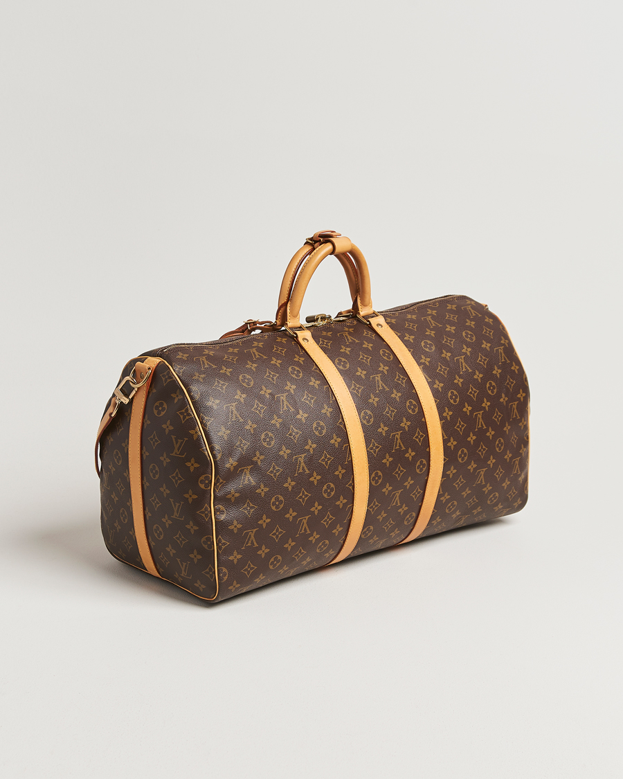 Herren | Louis Vuitton Pre-Owned Keepall Bandoulière 55 Monogram | Louis Vuitton Pre-Owned | Keepall Bandoulière 55 Monogram
