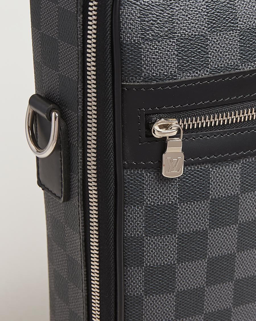 Herren | Louis Vuitton Pre-Owned Steve Briefcase Damier Graphite | Louis Vuitton Pre-Owned | Steve Briefcase Damier Graphite