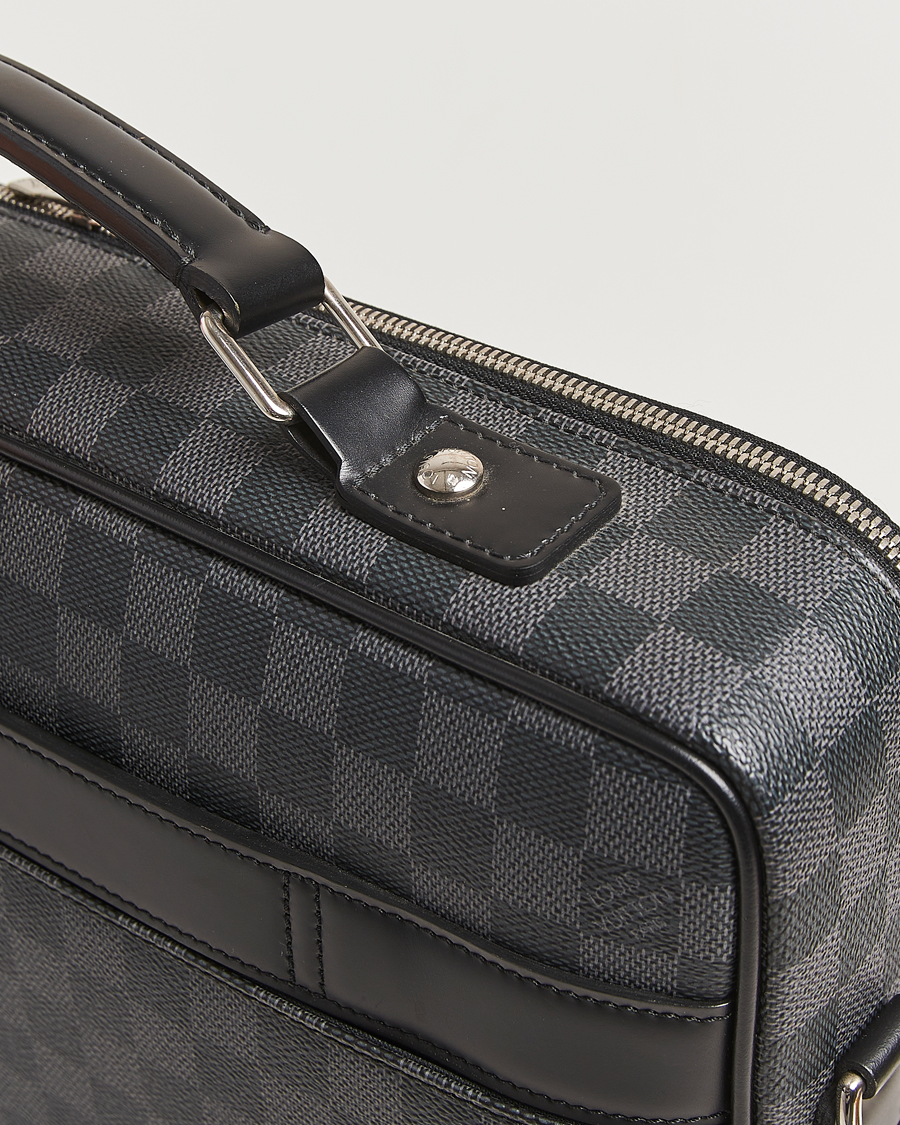 Herren | Louis Vuitton Pre-Owned Steve Briefcase Damier Graphite | Louis Vuitton Pre-Owned | Steve Briefcase Damier Graphite