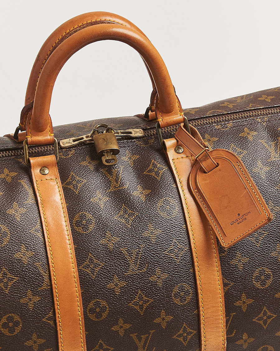 Herren | Louis Vuitton Pre-Owned Keepall Bandoulière 55 Monogram | Louis Vuitton Pre-Owned | Keepall Bandoulière 55 Monogram