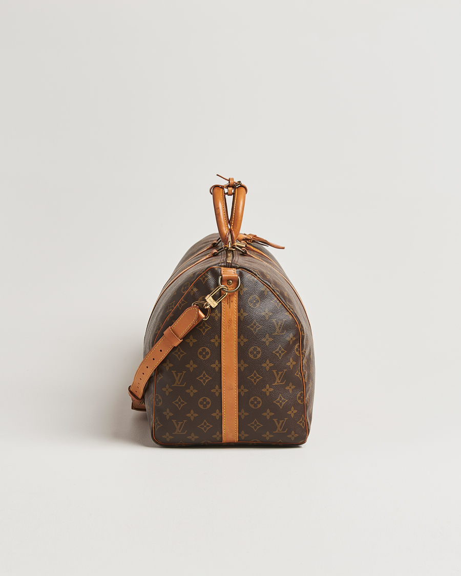 Herren | Louis Vuitton Pre-Owned Keepall Bandoulière 55 Monogram | Louis Vuitton Pre-Owned | Keepall Bandoulière 55 Monogram