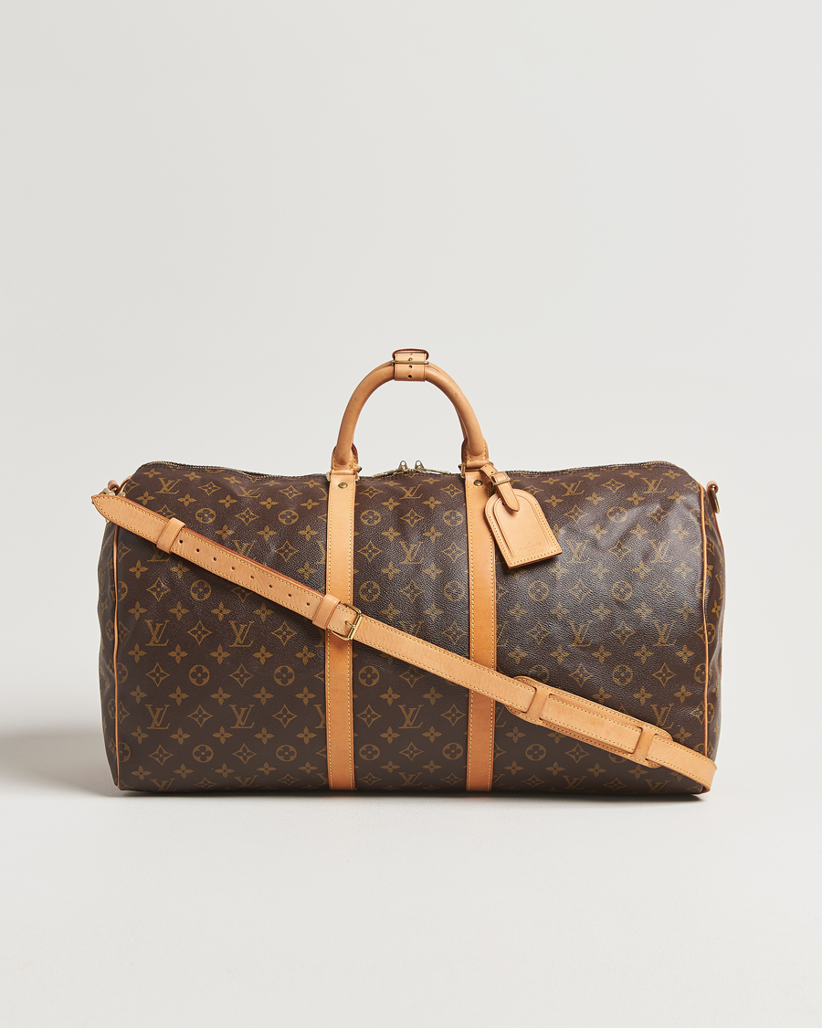 Herren | Louis Vuitton Pre-Owned Keepall Bandoulière 55 Monogram | Louis Vuitton Pre-Owned | Keepall Bandoulière 55 Monogram