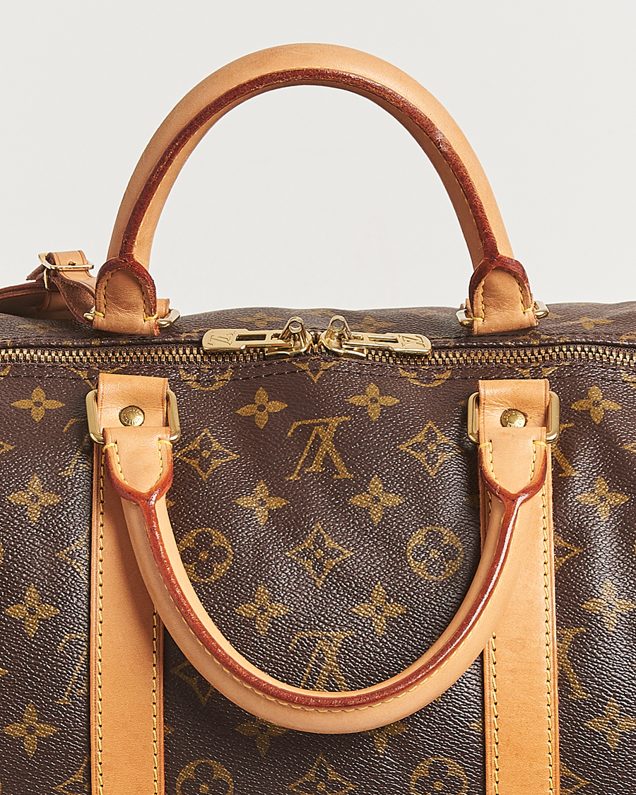 Herren | Louis Vuitton Pre-Owned Keepall Bandoulière 55 Monogram | Louis Vuitton Pre-Owned | Keepall Bandoulière 55 Monogram