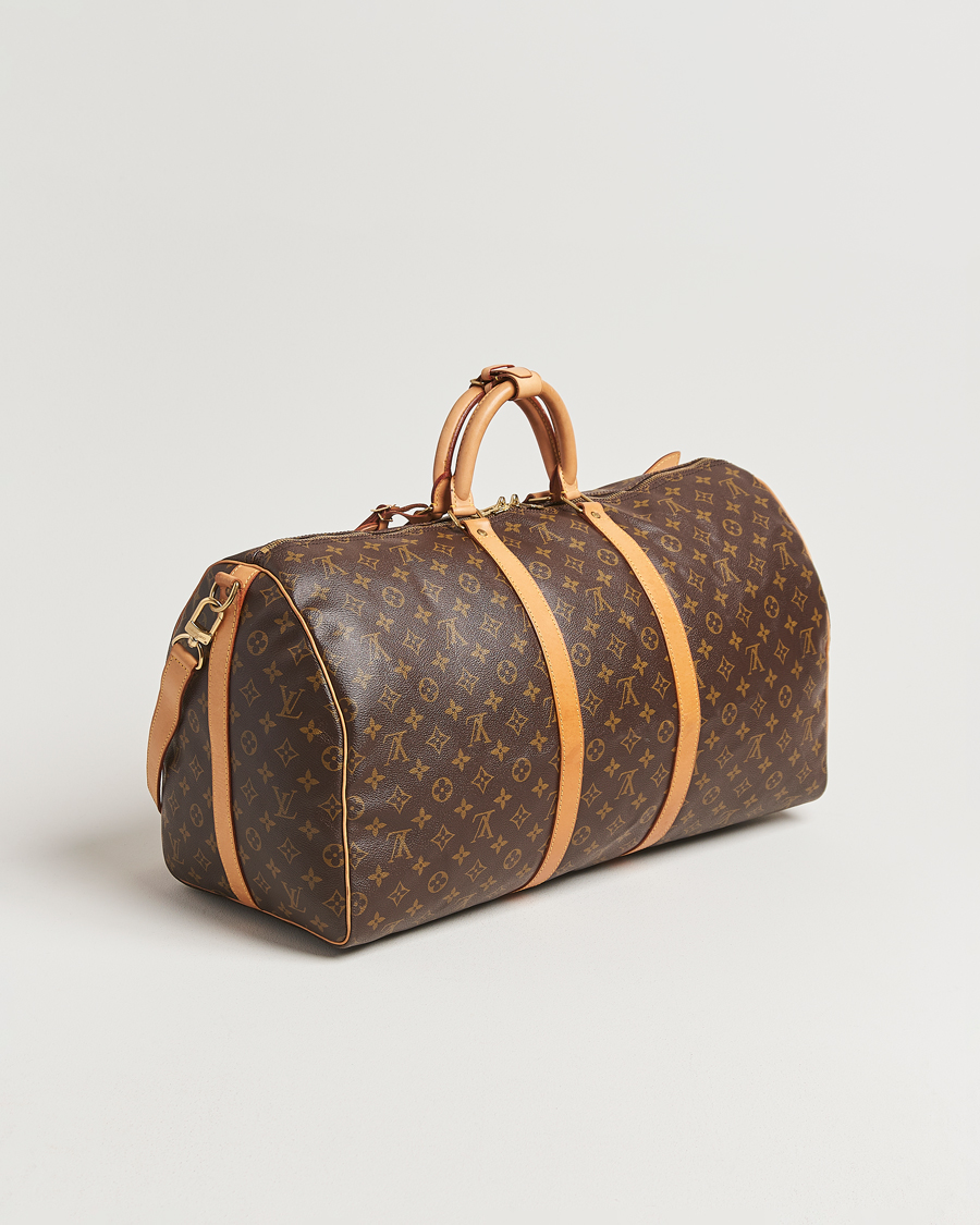 Herren | Louis Vuitton Pre-Owned Keepall Bandoulière 55 Monogram | Louis Vuitton Pre-Owned | Keepall Bandoulière 55 Monogram