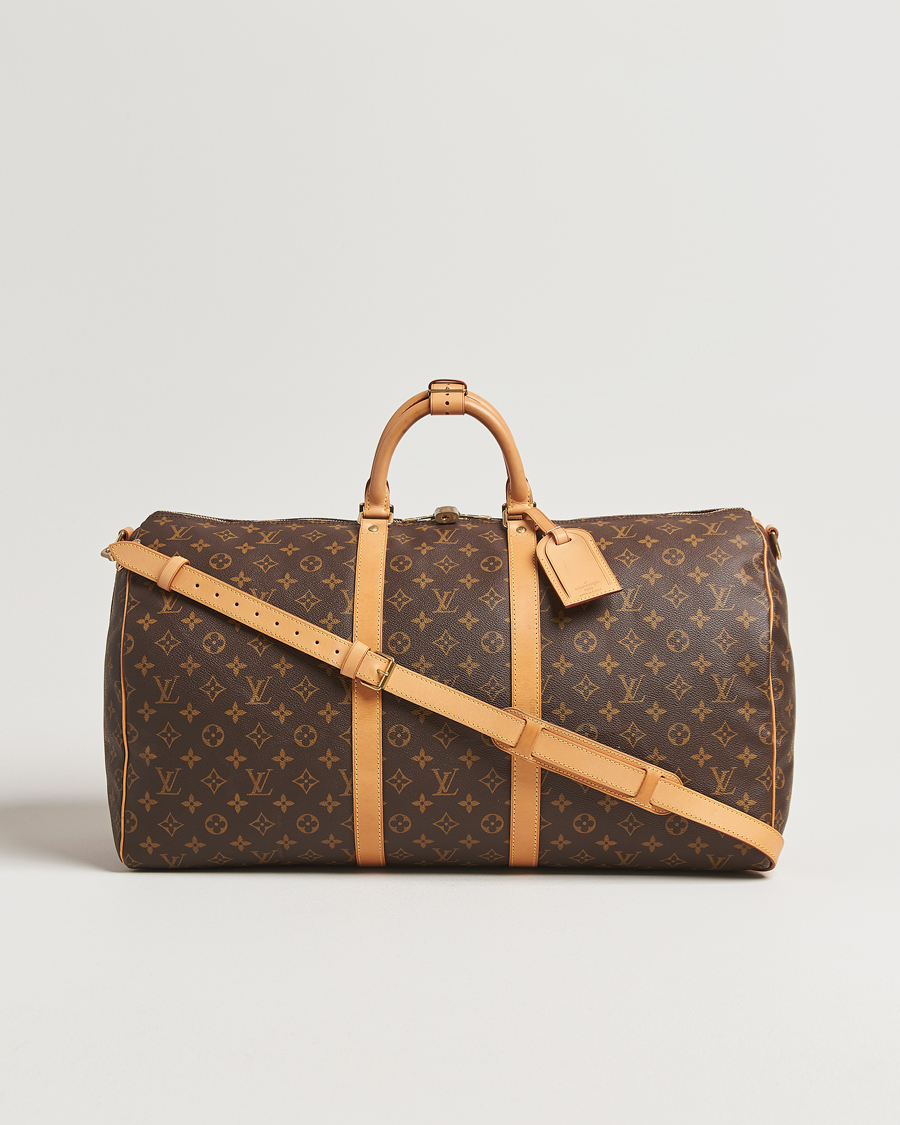 Herren | Louis Vuitton Pre-Owned Keepall Bandoulière 55 Monogram | Louis Vuitton Pre-Owned | Keepall Bandoulière 55 Monogram