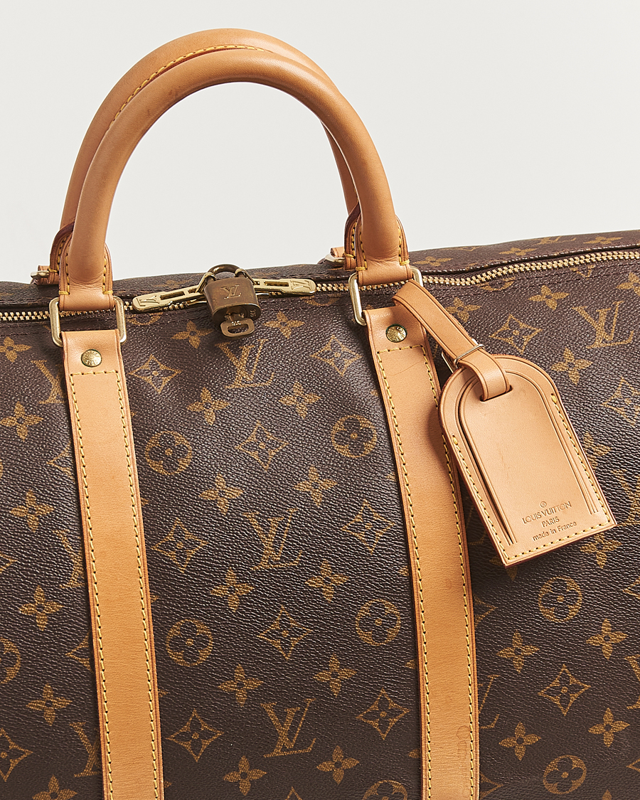 Herren | Louis Vuitton Pre-Owned Keepall Bandoulière 55 Monogram | Louis Vuitton Pre-Owned | Keepall Bandoulière 55 Monogram