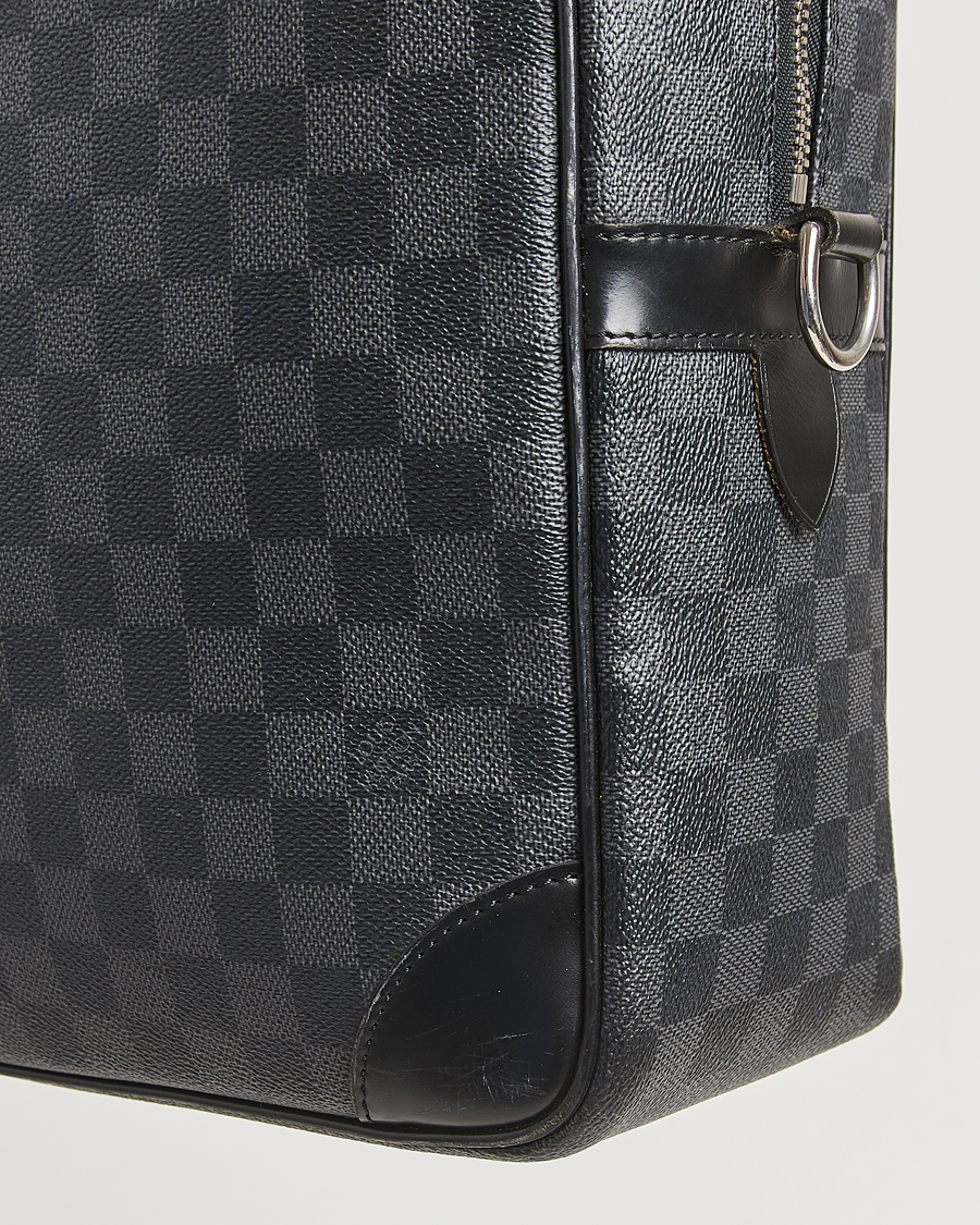 Herren | Louis Vuitton Pre-Owned Porte Document Voyager Damier Graphite | Louis Vuitton Pre-Owned | Porte Document Voyager Damier Graphite