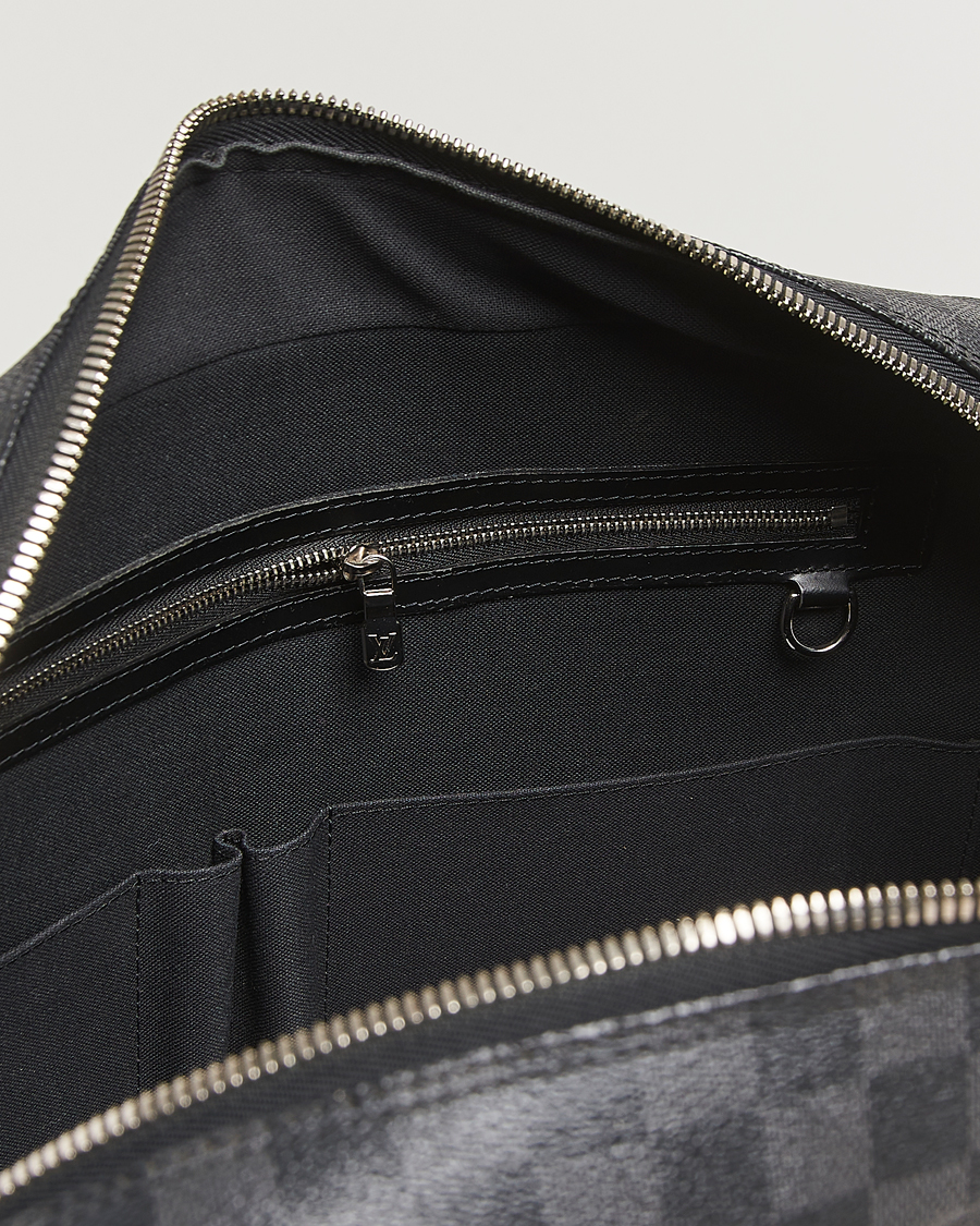 Herren | Louis Vuitton Pre-Owned Porte Document Voyager Damier Graphite | Louis Vuitton Pre-Owned | Porte Document Voyager Damier Graphite