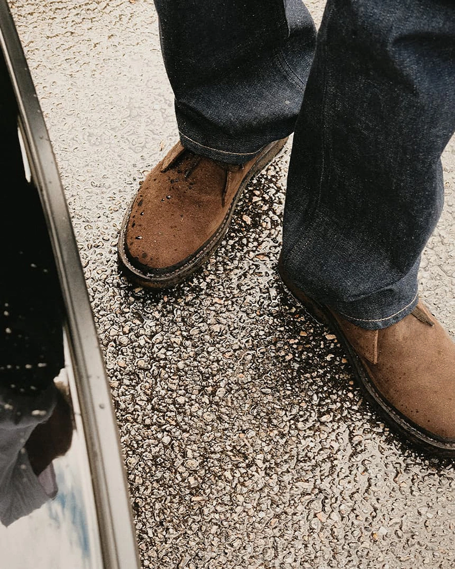 Herren | Boots | Astorflex for Care of Carl | Astorflex Stormflex Suede Dark Brown