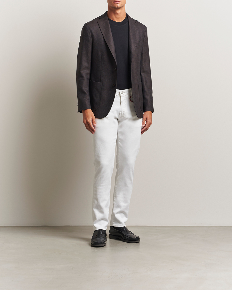 Herren | Jeans | Tramarossa | Michelangelo Stretch Jeans White Raw