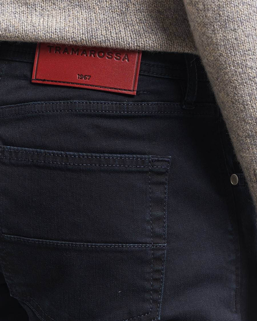 Herren | Jeans | Tramarossa | Michelangelo Stretch Jeans Blue Black