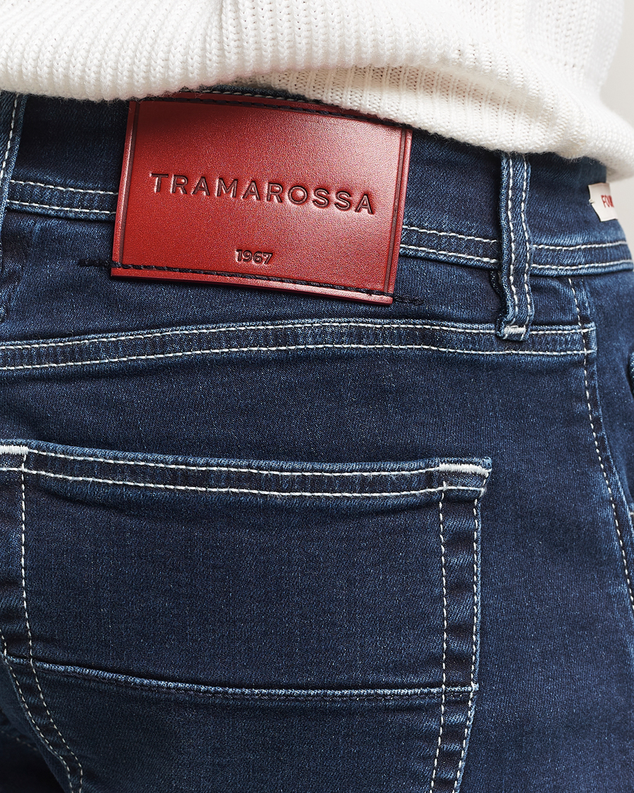 Herren | Jeans | Tramarossa | Michelangelo Stretch Jeans Blue Wash