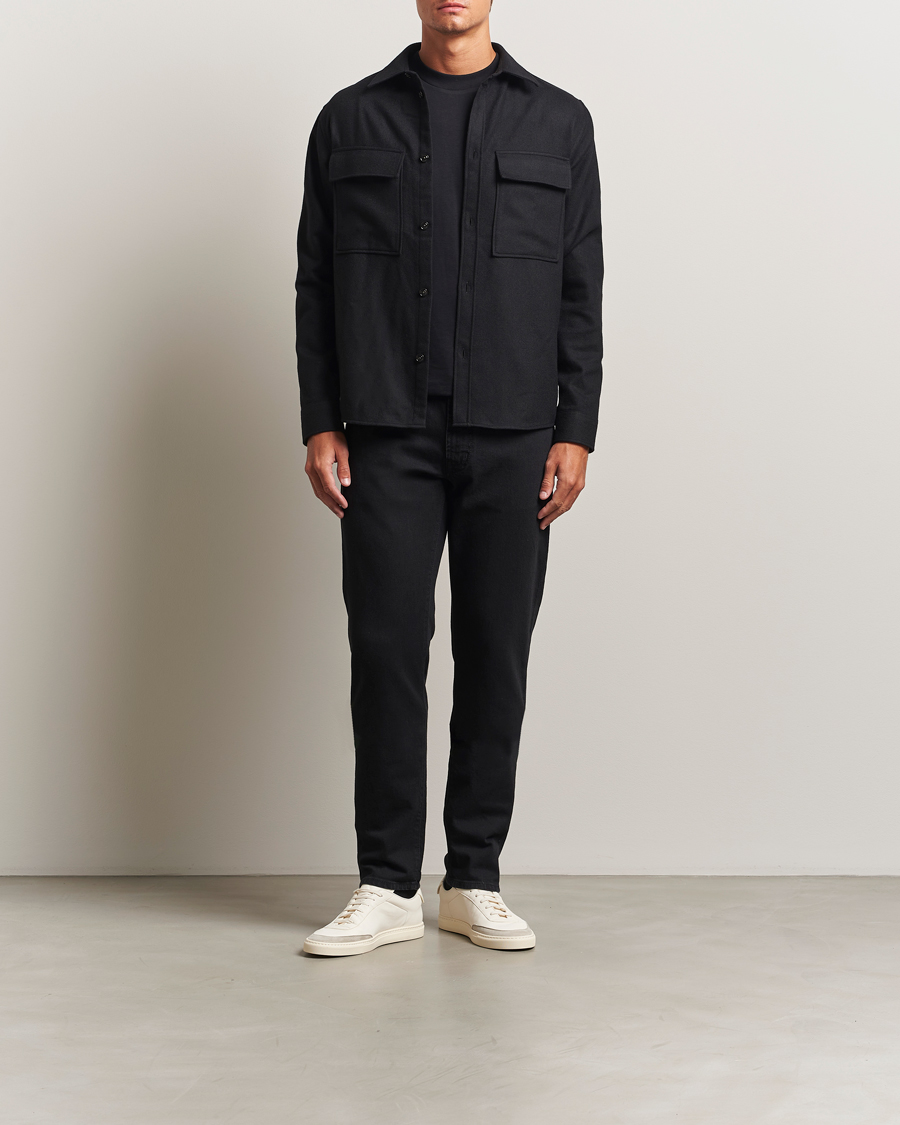 Herren | Jeans | Tramarossa | Michelangelo Stretch Jeans Black Raw