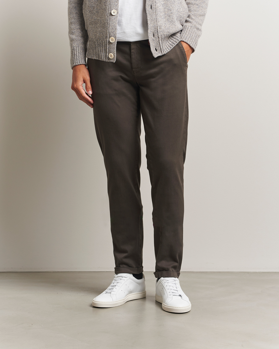 Herren | Hosen | Tramarossa | Luis Superstrech Cotton Chino Brown
