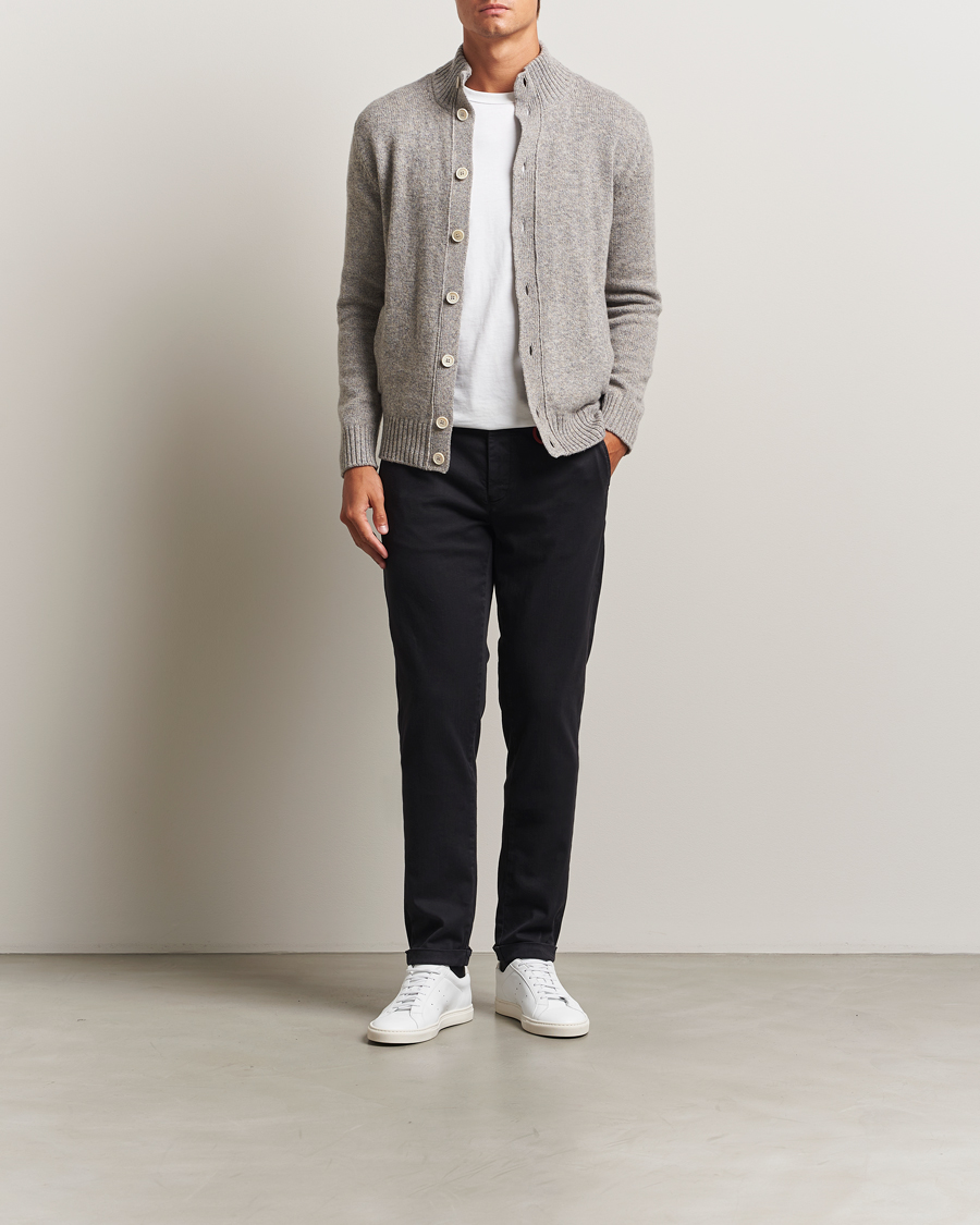 Herren | Jeans | Tramarossa | Luis Superstrech Cotton Chino Black