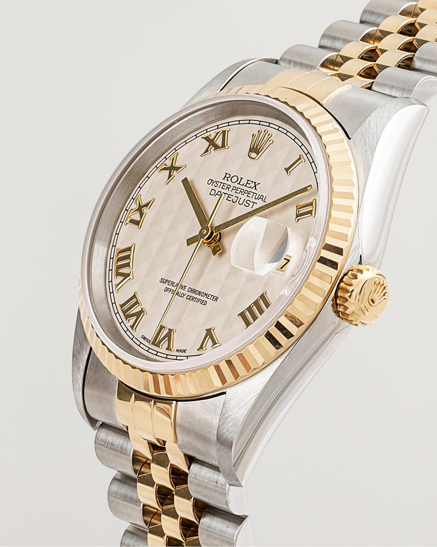 Herren | Rolex Pre-Owned Datejust Pyramid dial | Rolex Pre-Owned | Datejust Pyramid dial