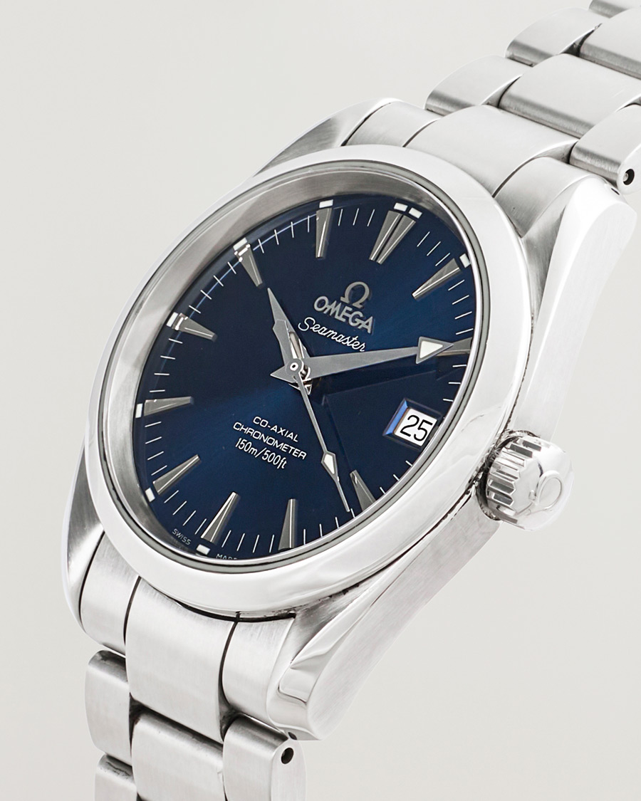 Herren | Omega Pre-Owned Seamaster Aqua Terra 150M Blue | Omega Pre-Owned | Seamaster Aqua Terra 150M Blue