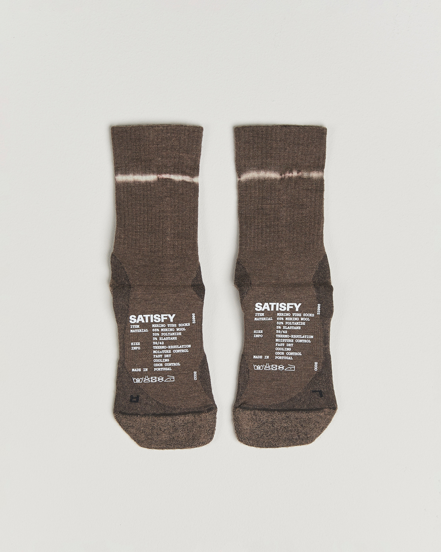 Herren | Unterwäsche | Satisfy | Tie Dye Merino Tube Socks Falcon