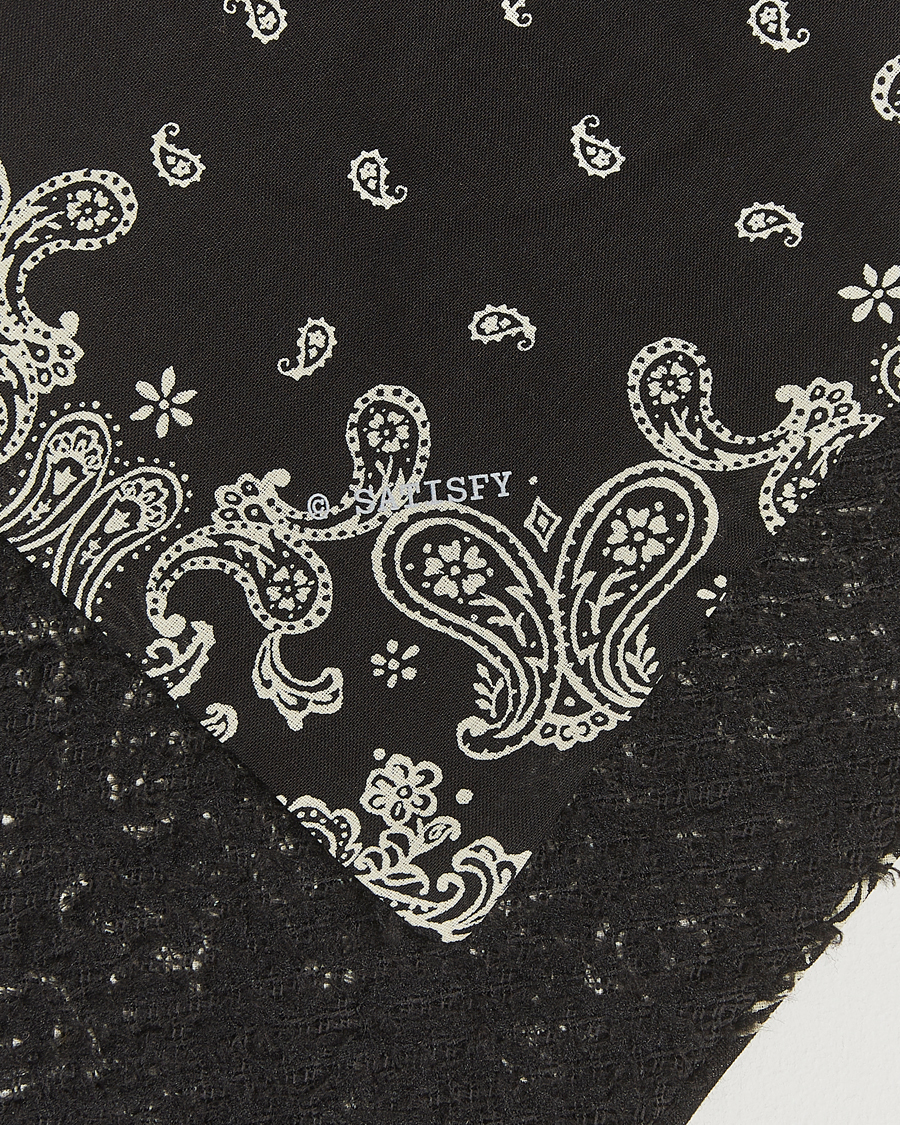 Herren | Satisfy GhostFleece Run Bandana Black | Satisfy | GhostFleece Run Bandana Black