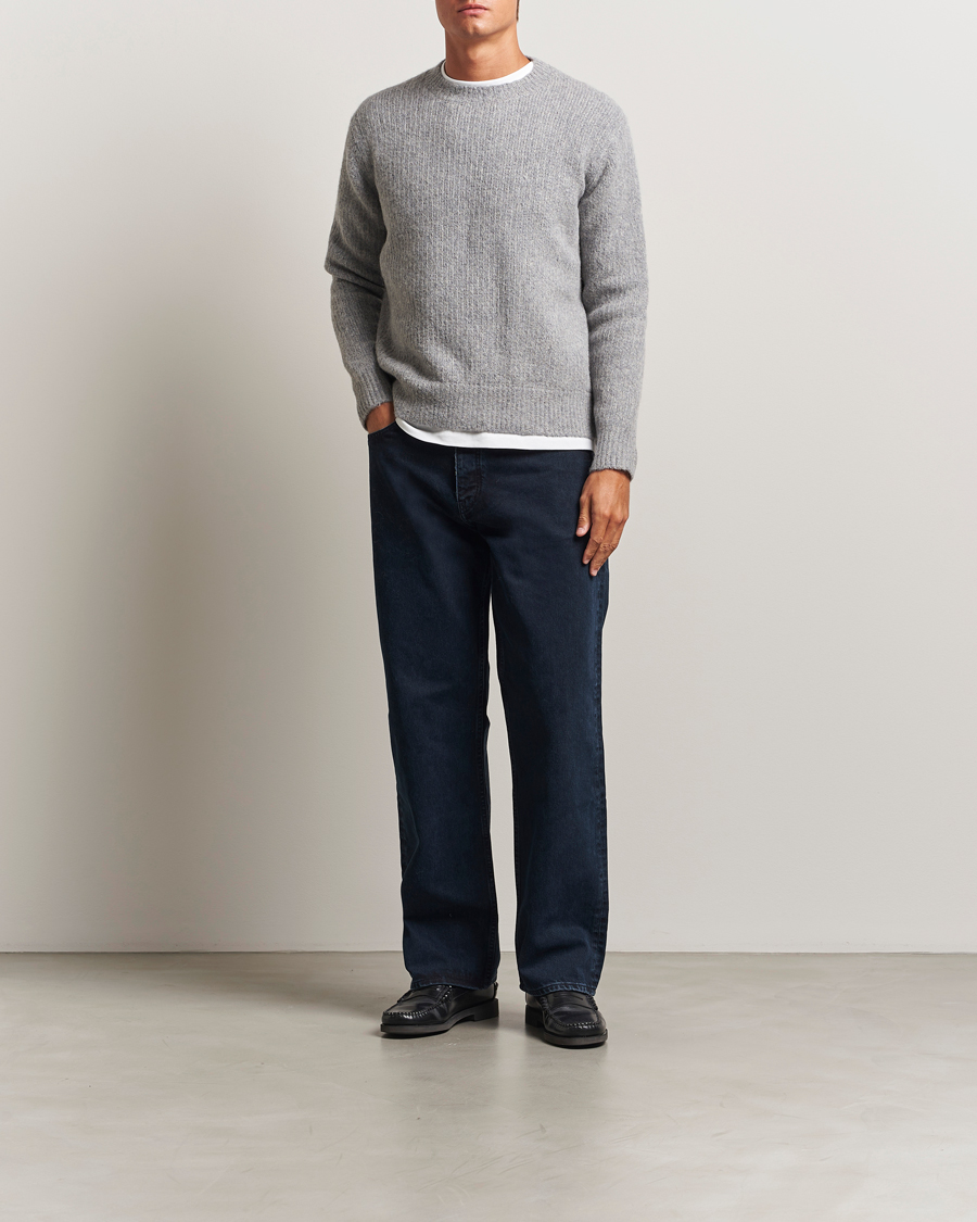 Herren | Pullover | Sunflower | Yak Sweater Grey Melange