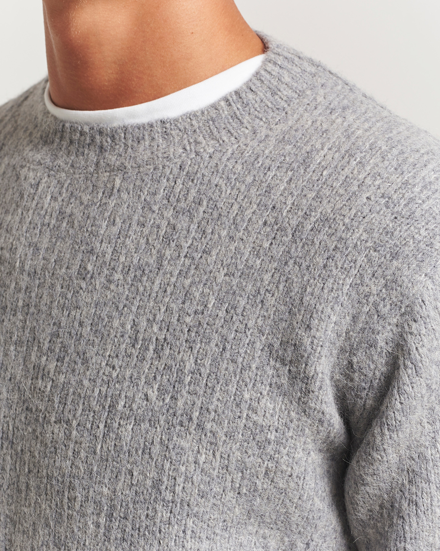 Herren | Pullover | Sunflower | Yak Sweater Grey Melange